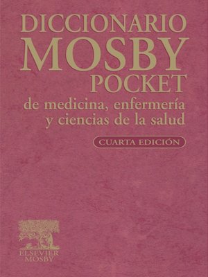cover image of Diccionario Mosby Pocket de medicina, enfermería y ciencias de la salud